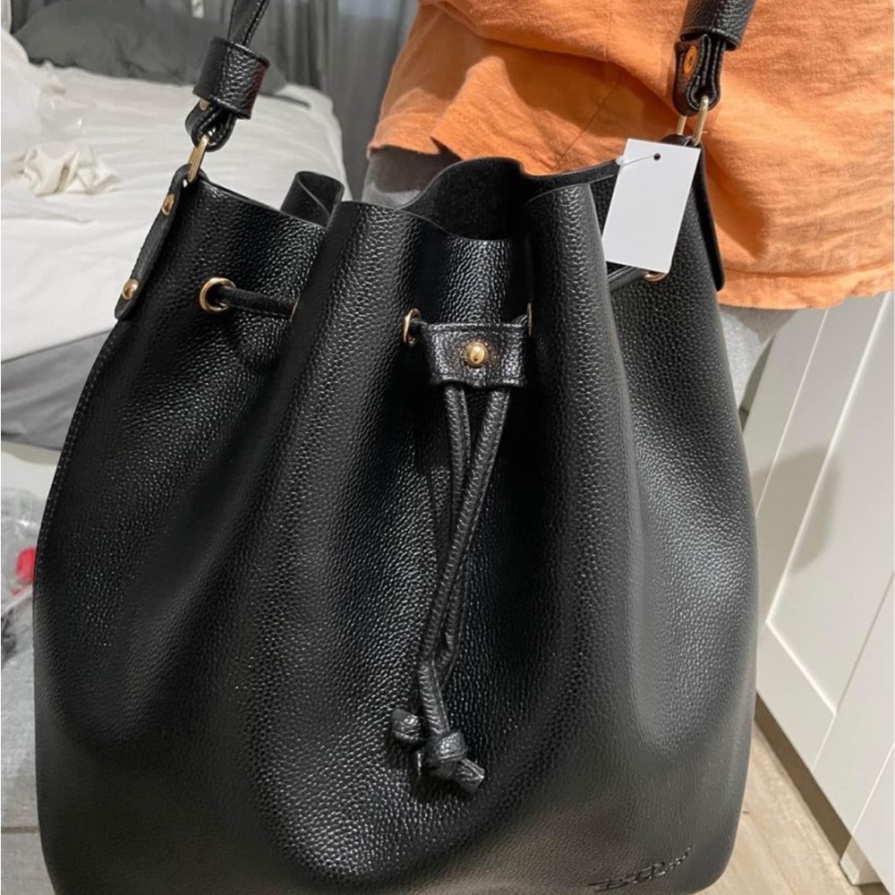 brand new black bag